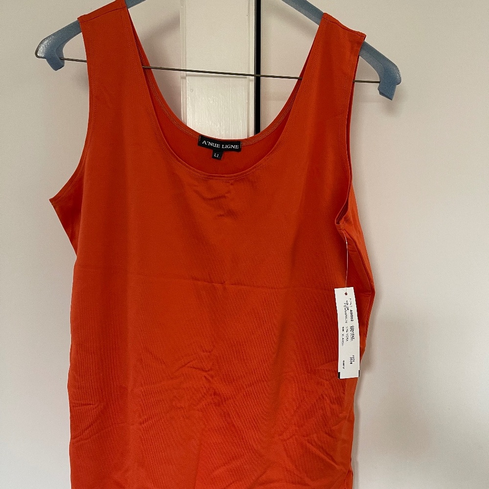 Orange Tank Top